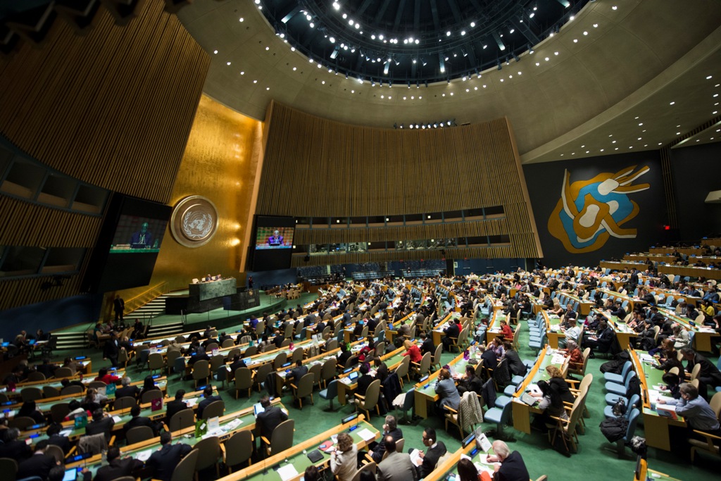 UN General Assembly, UN Photo  