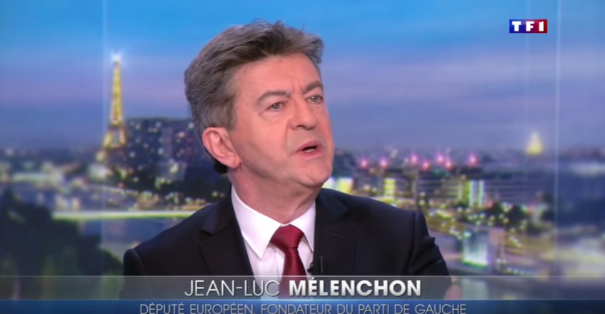 Jean-Luc Mélenchon annonce sa candidature à l’élection présidentielle (capture d’écran vidéo Youtube)