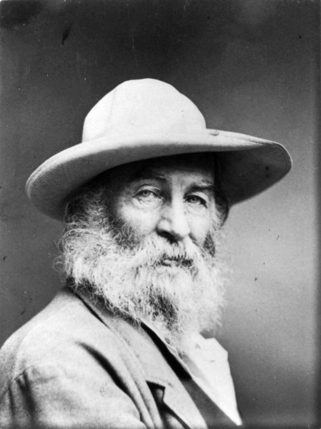Walt Whitman in 1870.