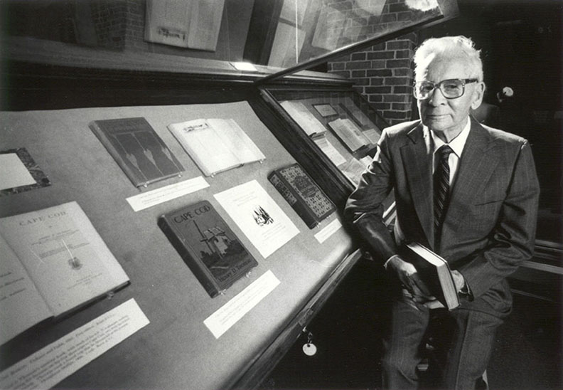 Raymond Borst ’33 gave his collection to the University in 1996. It’s one of the most extensive collections of Thoreau publications in the world. (Photo courtesy of University Libraries/Department of Rare Books, Special Collections, and Preservation)
