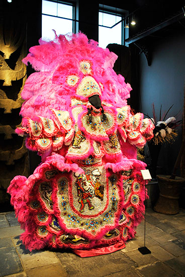 This piece is from India and is used to celebrate India's version of Mardi Gras. It is selling for $50,000.