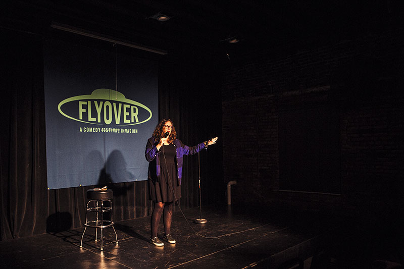 Flyover Comedy Festival (Photo by R.J. Hartbeck)