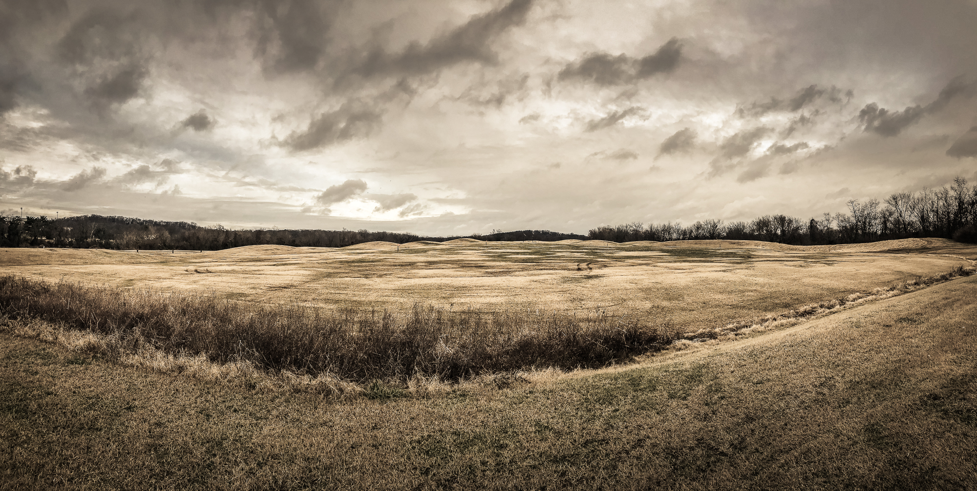 Langston Golf Course driving range, Jan. 5