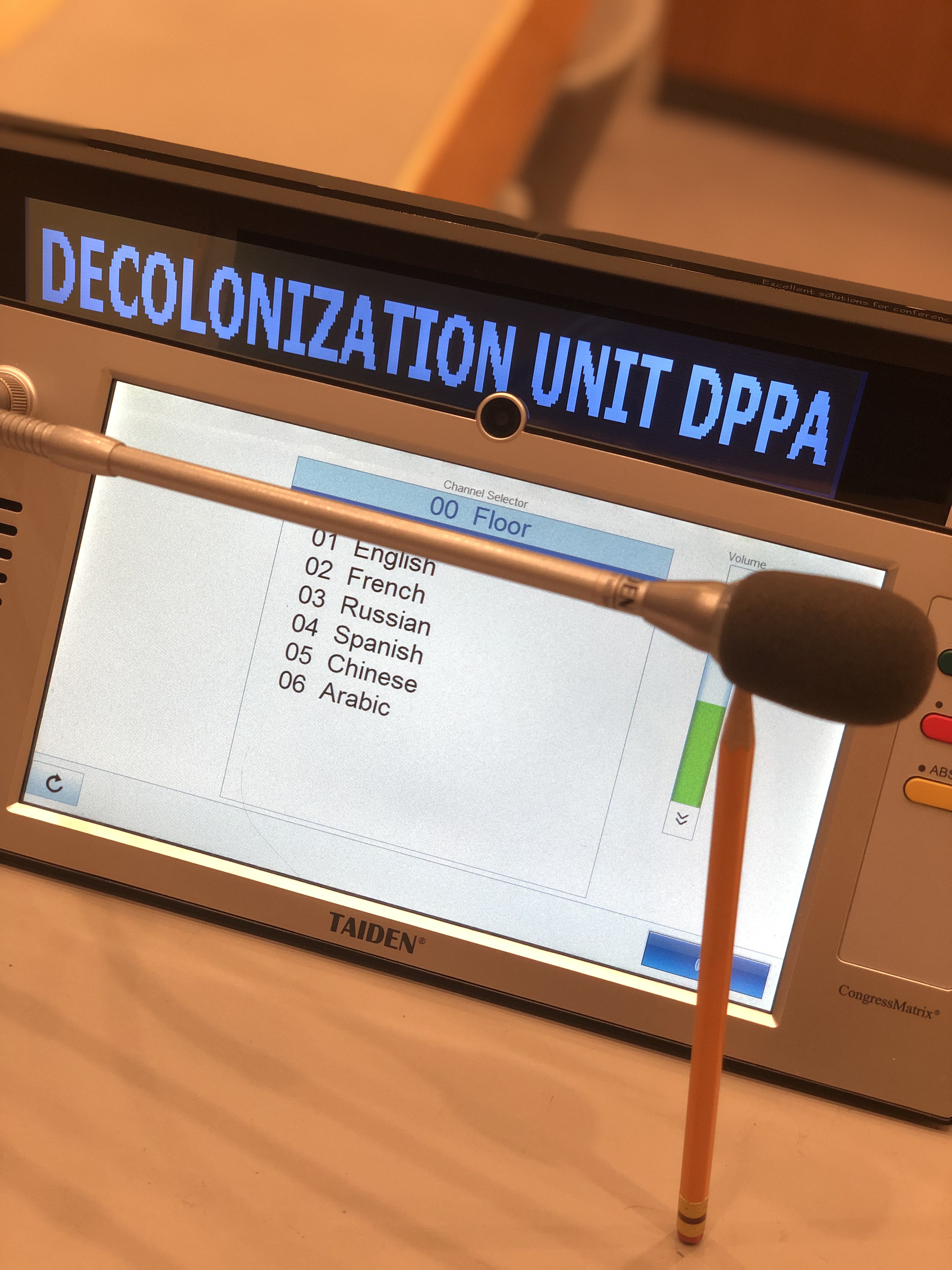 Decolonization Unit/DPPA during C-24 sessions. UN Photo/Josiane Ambiehl