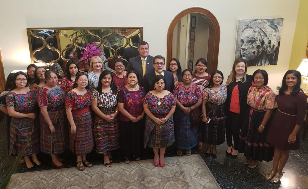 Platform for Indigenous’ Women’s Political Dialogue in Guatemala, 2020. Photo courtesy of Irma Citalán